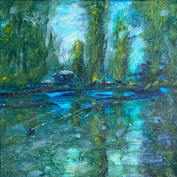 Blue River - by Mike Bily