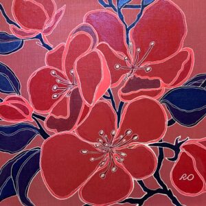 Blossoms of the Paradise Apple - by Olga Rokhmanyuk