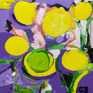 Breath of Light - Acrylic on Canvas by Charlotte Tinnell
