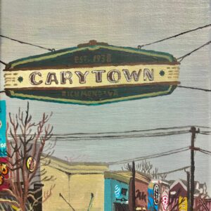Impressionism, Carytown - Acrylic Painting by Cameron Harrah