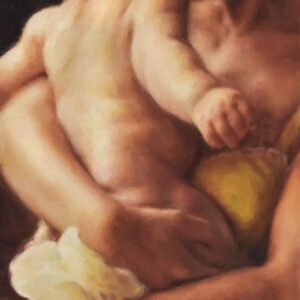 Astra's Lullaby - Oil Painting by Nathalie Godin