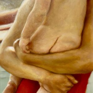 Maillots de Bain - Oil Painting by Nathalie Godin
