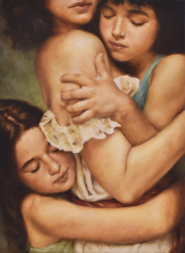 Tethered - Oil Painting by Nathalie Godin