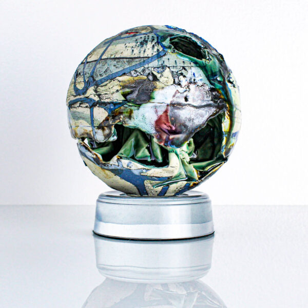 Orb 1 - Ceramic Sculpture by Sara Henry