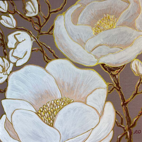 Magnolia in Spring - by Olga Rokhmanyuk
