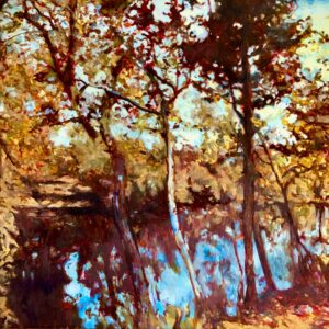 Pony Pasture - Oil Painting by Michael O'Neal