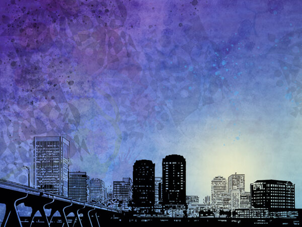 Richmond - Mixed Media Art Work by Blake Seals