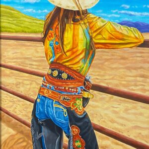 Where Have All the Cowboys Gone - Oil Painting by Terry Lynn Smith