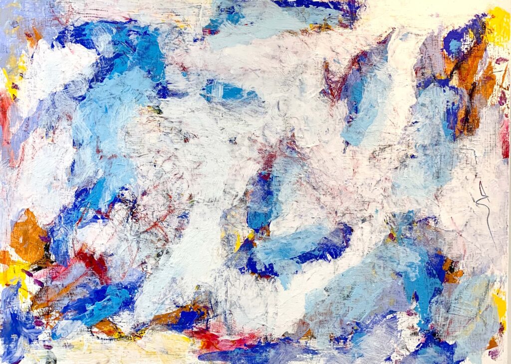 Untitled 22 - Acrylic Painting on Canvas by Ray Sutton