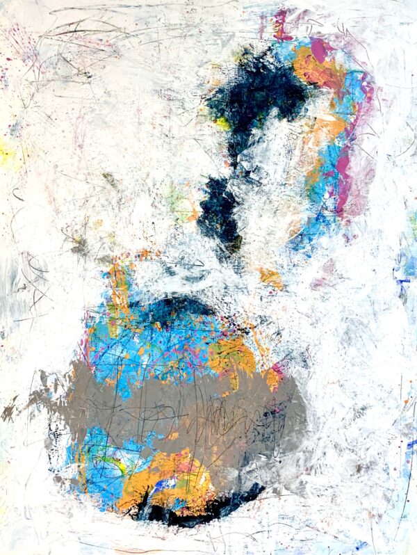 Untitled 5 - Acrylic Painting on Canvas by Ray Sutton