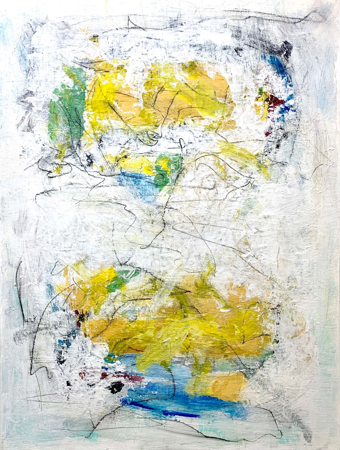 Untitled 7 - Acrylic Painting on Canvas by Ray Sutton