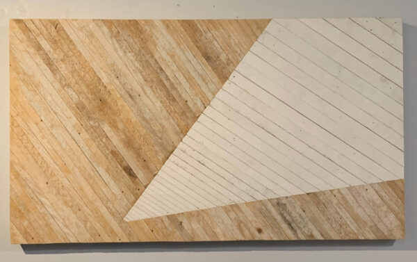 8-15 - Acrylic, Lath, Plywood, Pine Artwork by Joshua Leland Yurges