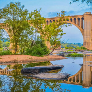 A Line Reflection - by Scott Adams