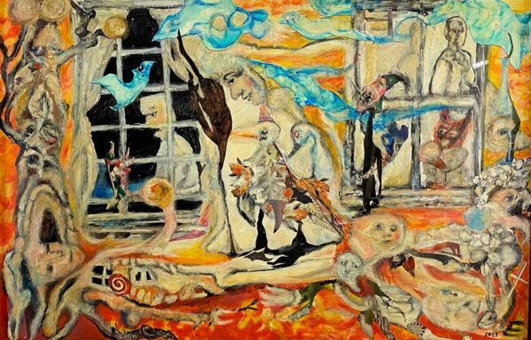 Asleep Under a Tree - by Elizabeth Caffery