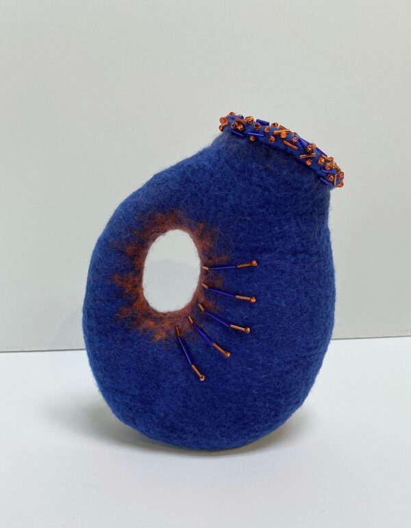 Beaded Water Vessel - by Kathleen Tyree
