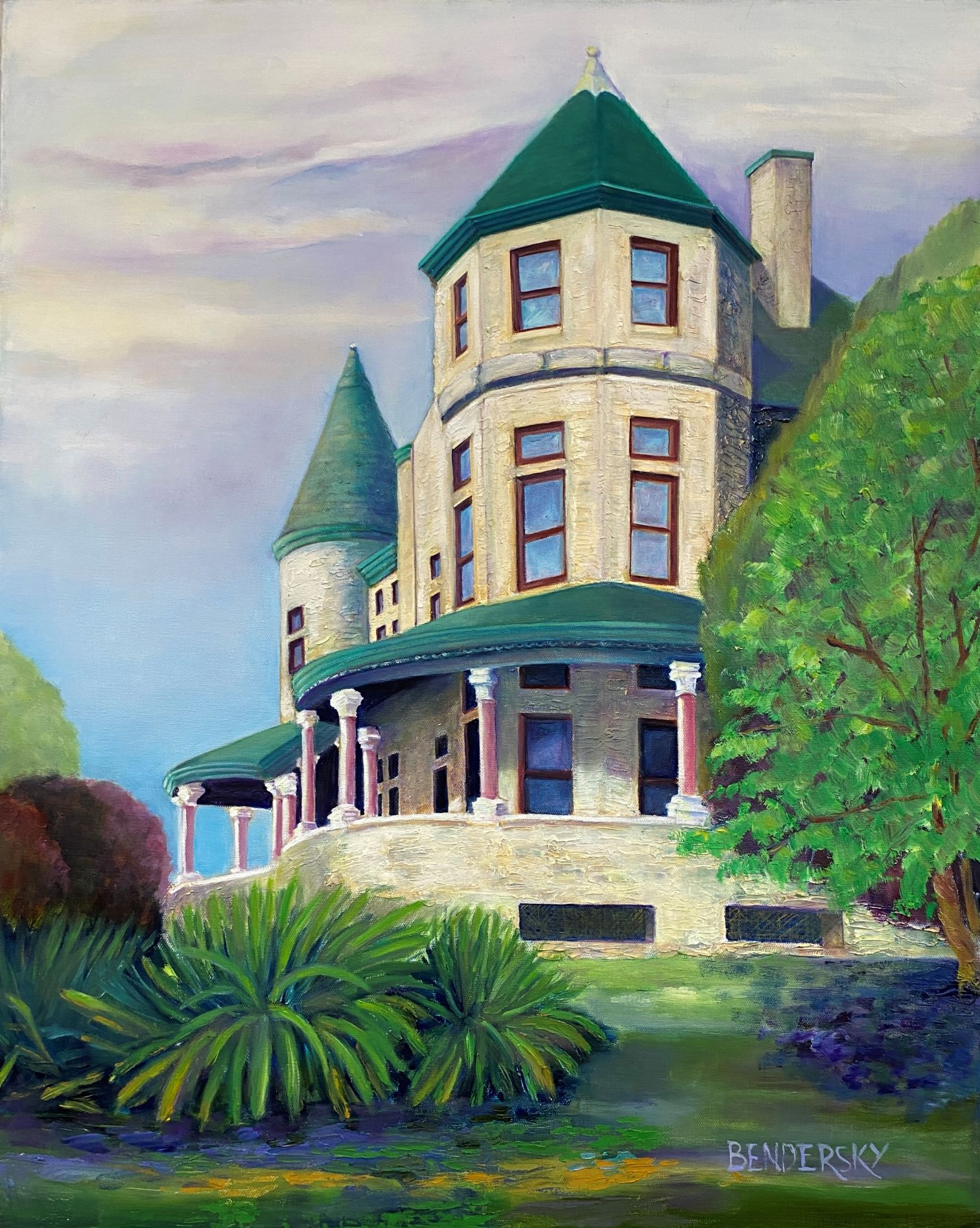 Dooley Mansion - by Carmen Bendersky