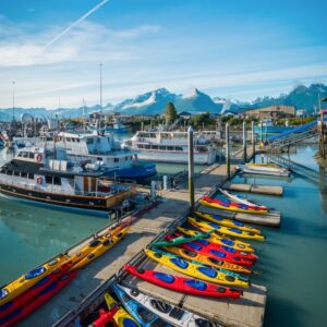 Valdez Harbor Colors - by Scott Adams