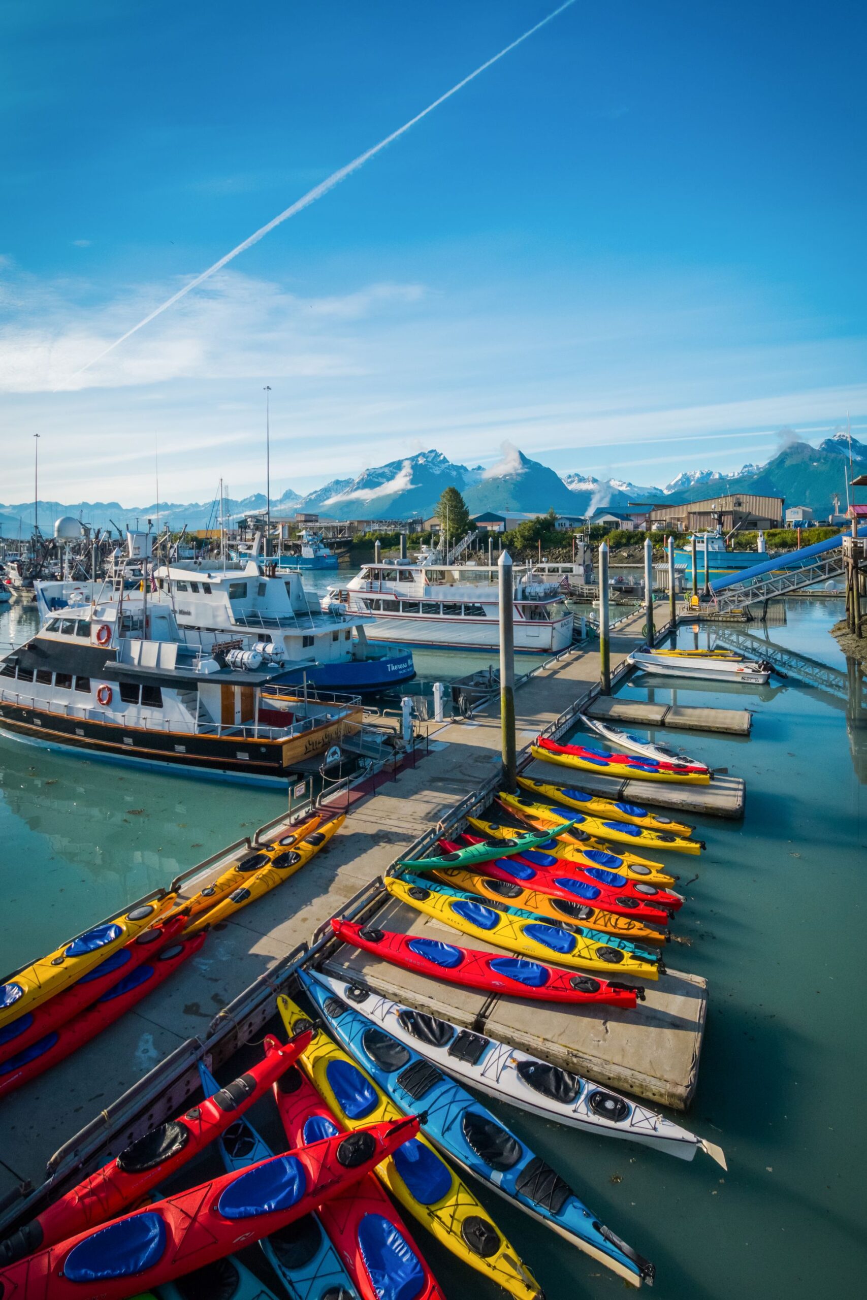 Valdez Harbor Colors - by Scott Adams