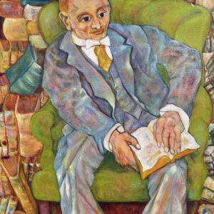 Man in the Library - by Chala Coortuuluush