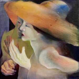 Woman in Hat - by Chala Coortuuluush