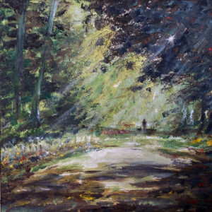 Walking Companion, Forest Hill, Richmond, VA - by Mike Bily