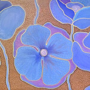 Blue Meditation - by Olga Rokhmanyuk