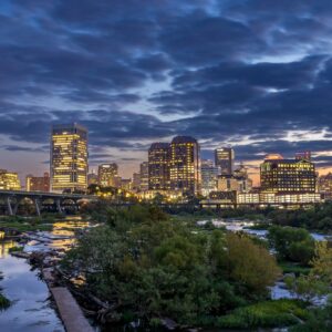 Skyline at Dawn - by Jesse Harrison