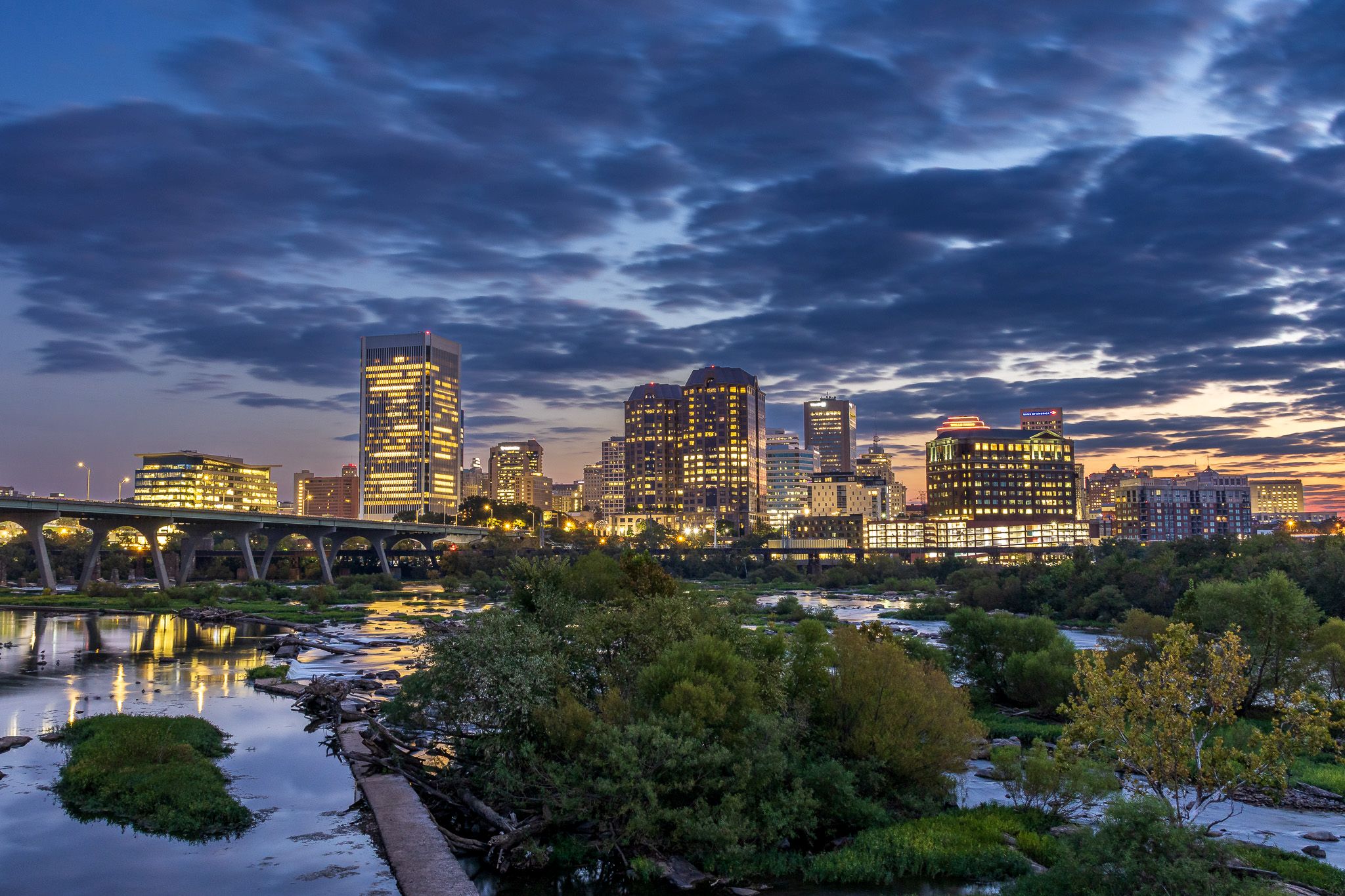 Skyline at Dawn - by Jesse Harrison
