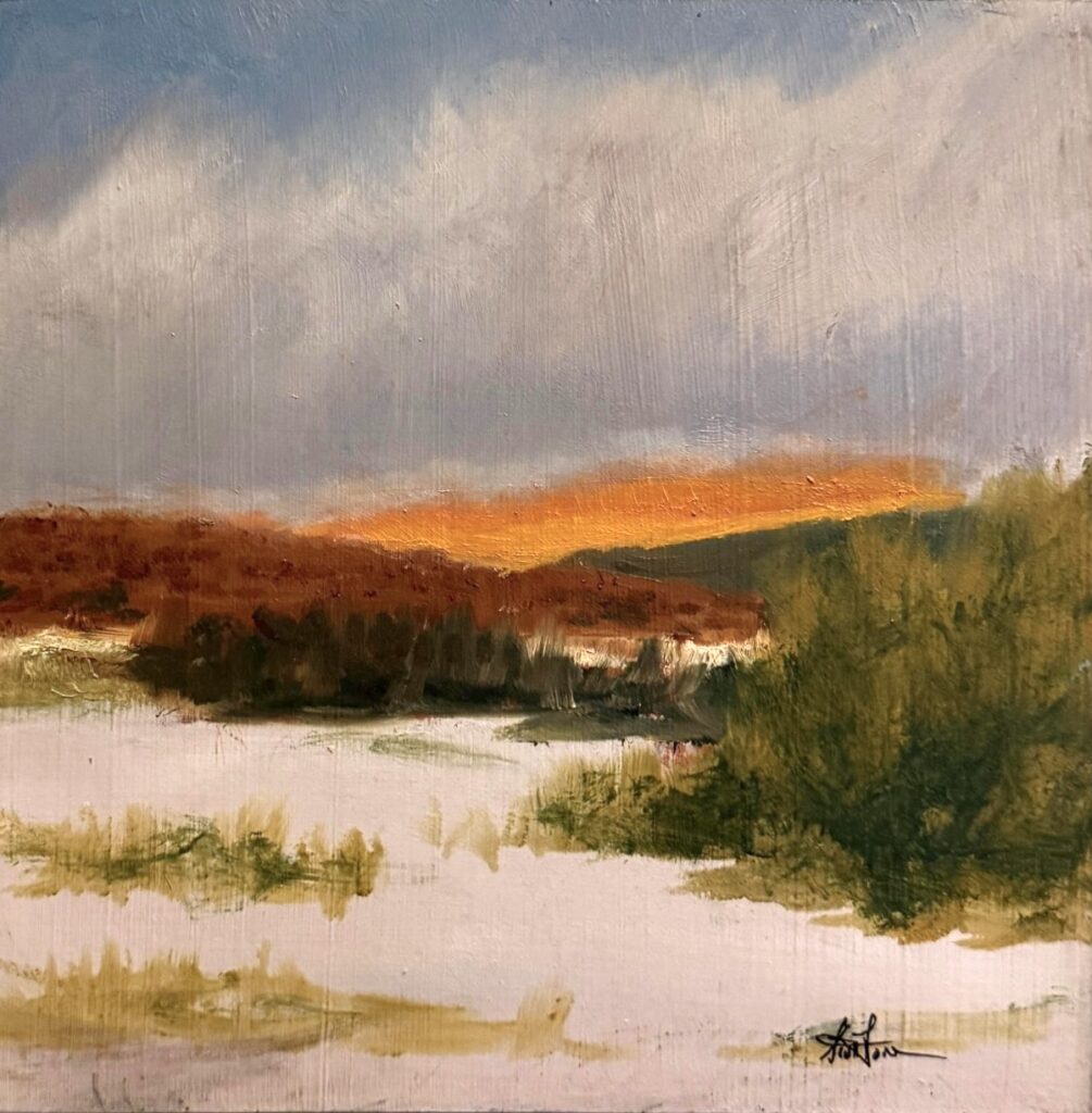 Sunrise on the Hill - by Scott Love