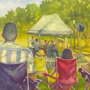 Music at the Boat Lake RVA - by Jeff Morris