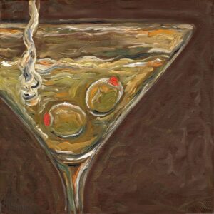 Chartruese Martini - by Abby Stevens