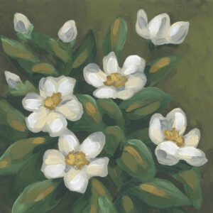 Ivory Blossoms I - by June Erica Vess