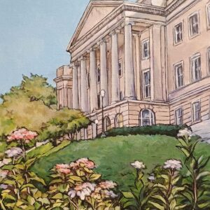 Virginia Capitol - by Elizabeth Cawelti