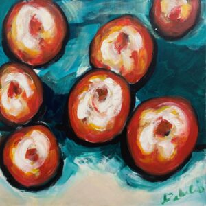 Apples on Green - by Joe DeIulio