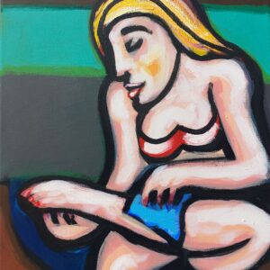 Bather at Ease - by Joe DeIulio