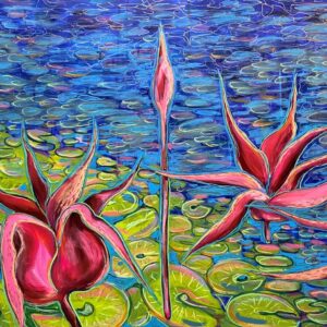 Neon Bloom - by Olga Rokhmanyuk