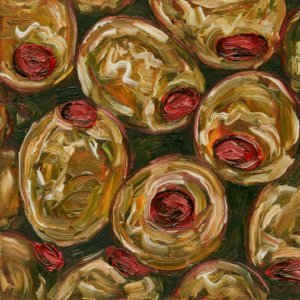 Painterly Olives - by Abby Stevens