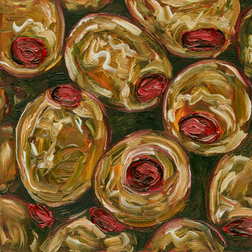 Painterly Olives - by Abby Stevens