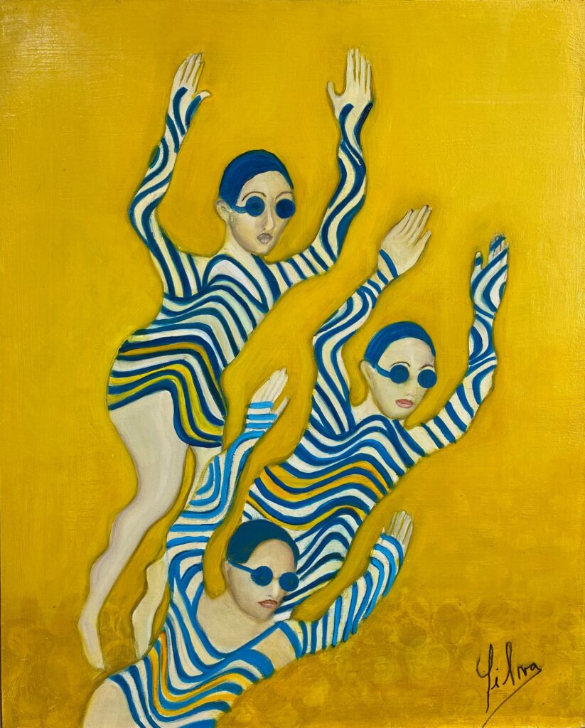Figures in Suspension - by Yilva Kalmanson