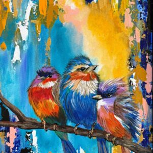 Gossip Chirpers - by Mandy Powell