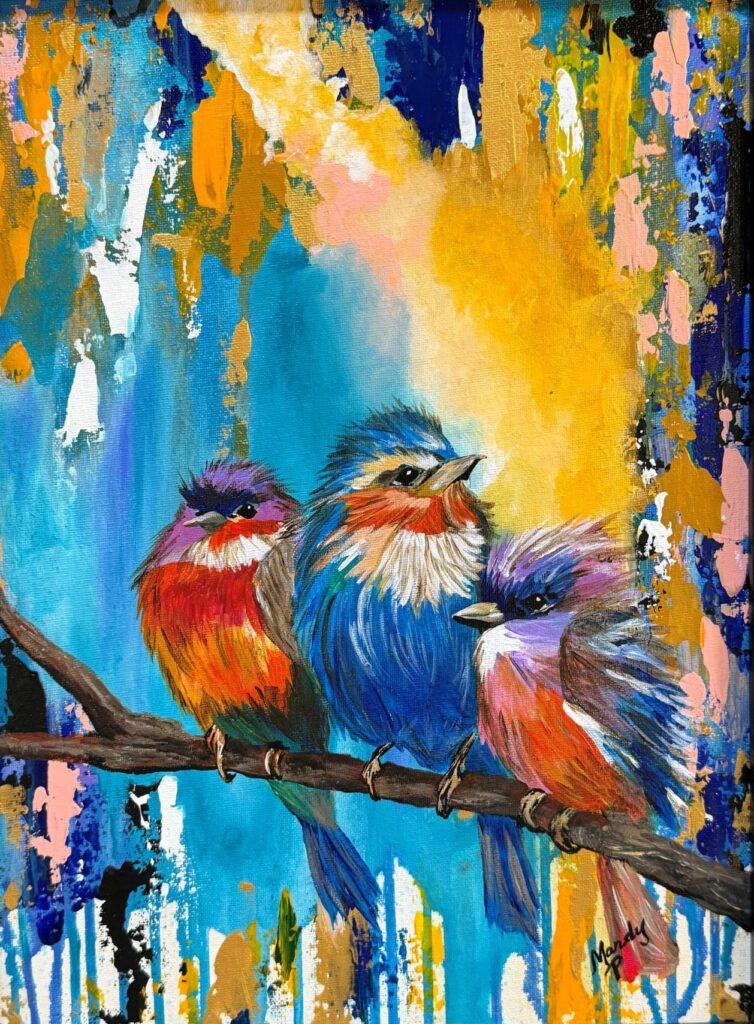 Gossip Chirpers - by Mandy Powell