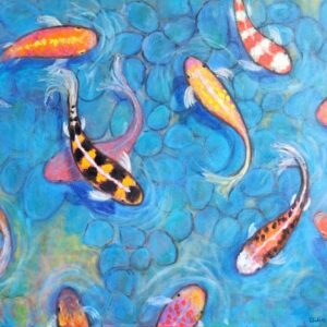 Koi Fish #1 - by Joseph Weller
