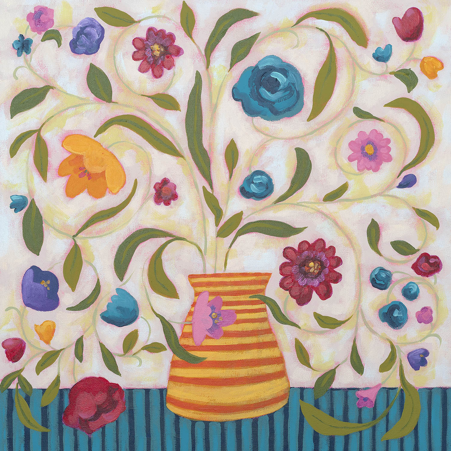 Sunshine Bouquet II - by June Erica Vess