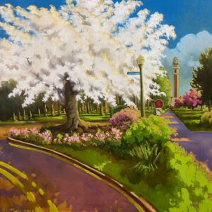 A Beautiful Day to Visit the Carillon - by Jeff Morris