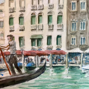 Venetian Commute - by Sam Poulin