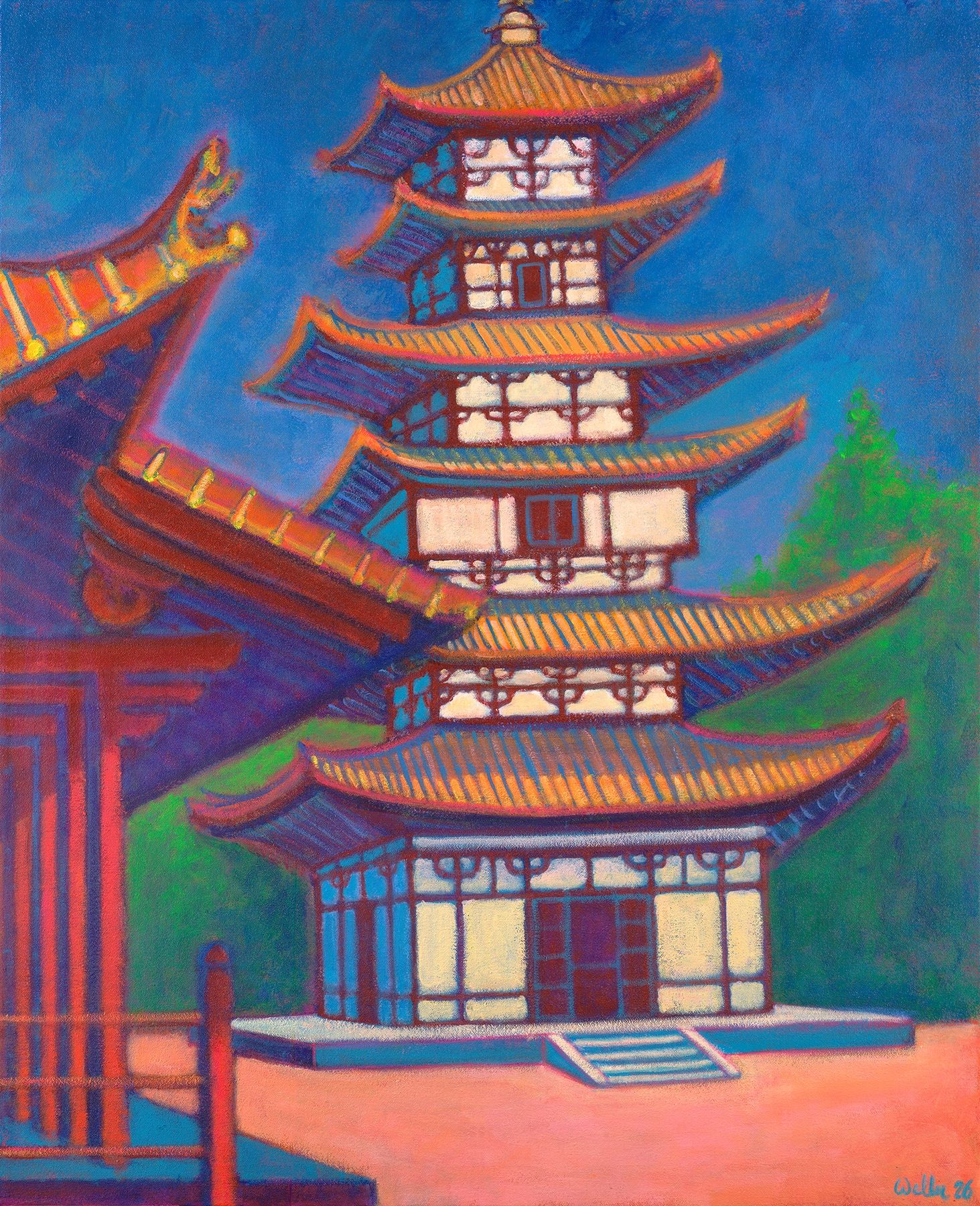 Yakushiji Temple - by Joseph Weller
