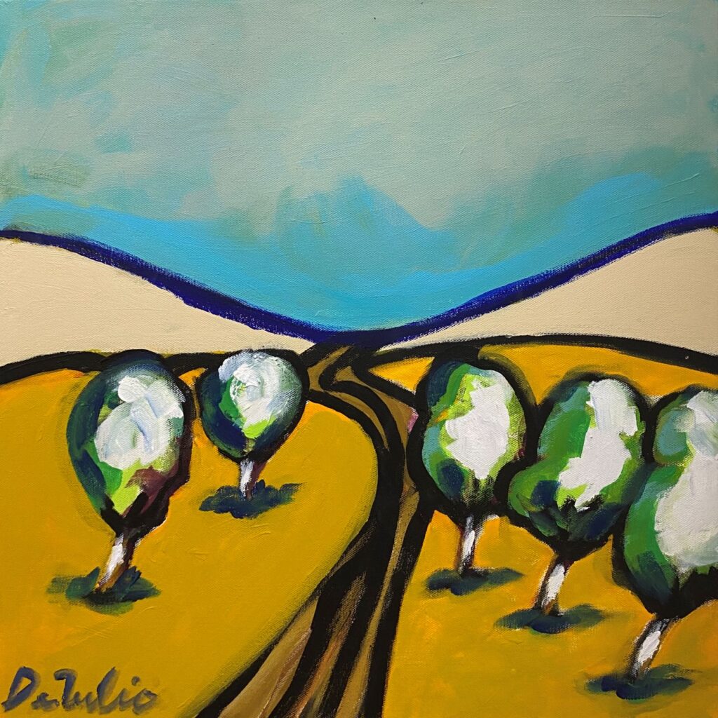 Tree-Lined Path - by Joe DeIulio
